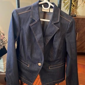 Chicos Denim Blazer
